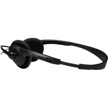 Logilink HS0052 - Kõrvaklapid - On-Ear - Juhtmega - 3,5 mm pistik - Must (HS0052)