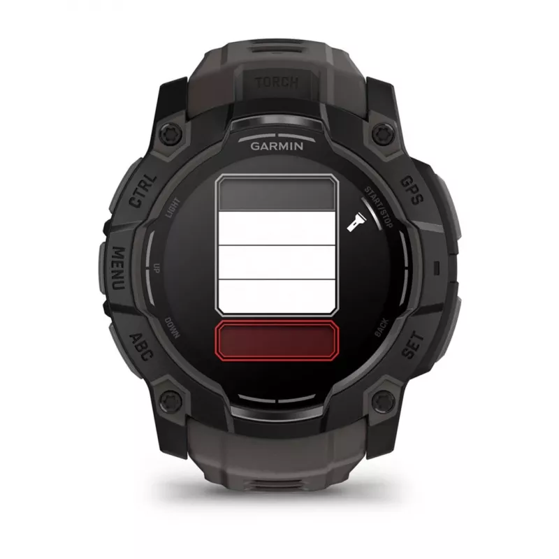 Garmin Instinct 3 AMOLED 3,3 cm (1,3) 50 mm digitaalne 416 x 416 pikslit puutetundlik ekraan must GPS (satelliit)