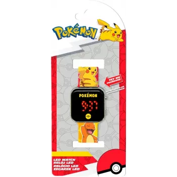 Kids Euroswani LED-käekell Pokémon POK4435 — laste digitaalne LED-kell tegelaskujundusega