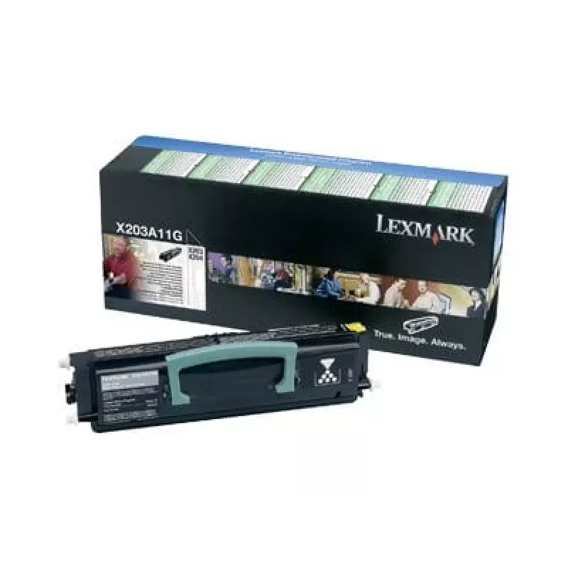 Lexmark Toner X203A11G - Must - Mahutavus: 2500 lehekülge (X203A11G)