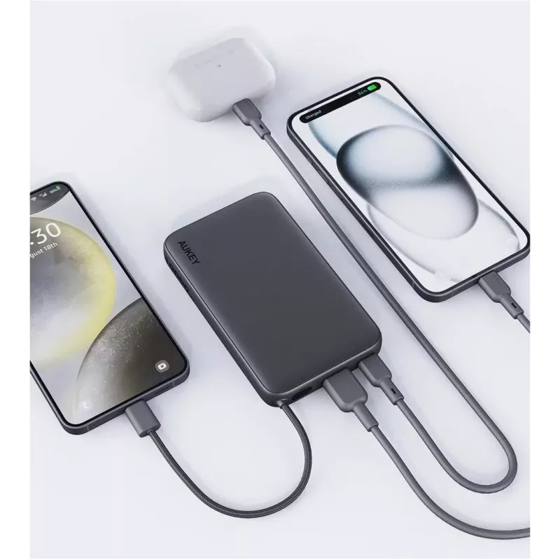 PB-Y53P akupank 10000mAh 22.5W 4xUSB