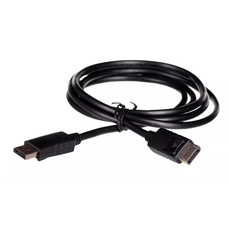 Savio CL-137 DisplayPort-kaabel 3 m Must