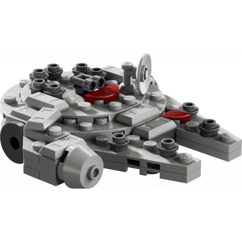 LEGO konstruktsioonimänguasi 30708 Star Wars Millennium Falcon minimudel polükotis, väike kollektsioneeritav komplekt