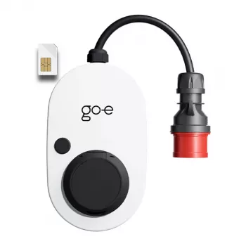 go-e Gemini flex 2.0 must-valge seinakaabel 11000W Type 2