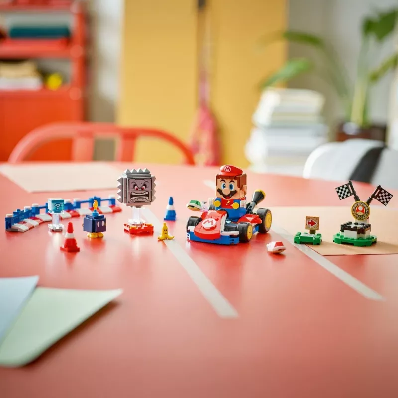 LEGO ehituskomplekt 72043 Super Mario interaktiivne Mario Kart standardkardiga