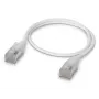 Võrguparanduskaabel UBIQUITI UACC-CABLE-PATCH-EL-C6A-1M-W — Cat6a, 1 m, RJ-45, läbipaistev valge
