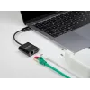 USB USB-C adapter DeLOCK 66644 Gigabit LAN toiteedastus