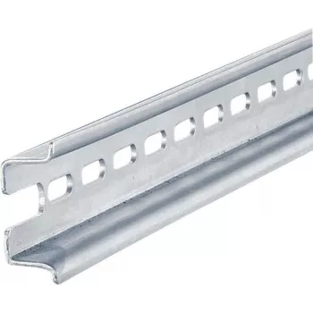 Rack rail Rittal 4937.000, steel, silver, depth 1155 mm, pack of 6