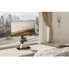 Põranda telerialus GEMBIRD TVS-86ST-01 43–86-tollistele teleritele, must, karastatud klaasist alus, VESA 100x100–600x400, max 60 kg