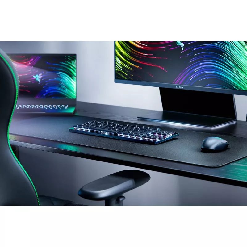 Mänguriklaviatuur Razer RZ03-04370400-R3G1 USB RF juhtmevaba Bluetooth QWERTY saksa must