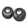 CREATIVE Pebble X 2.0 USB-C arvutikõlarid reguleeritava RGB-valgustuse, Bluetooth 5.3 ja USB-heliga, võimsus kuni 15 W RMS, PC-le ja Macile