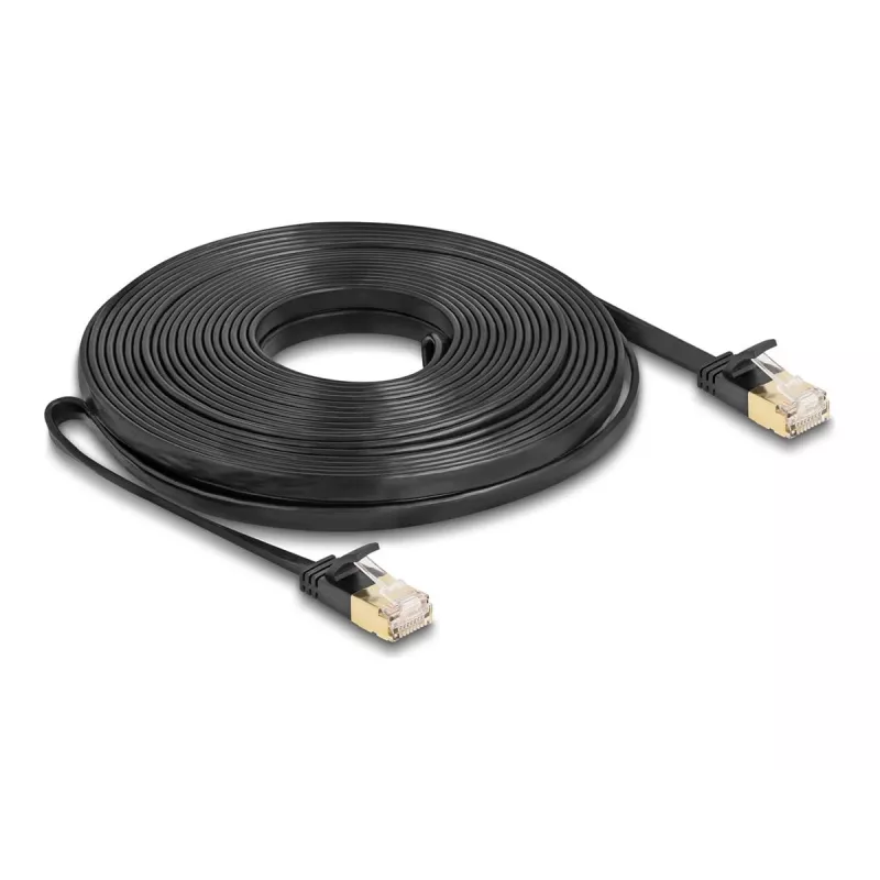 DeLOCK RJ45 Cat.6A võrgukaabel pistik-pistik U/FTP 10m must