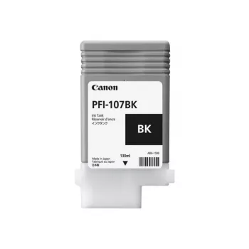 Canon PFI-107BK originaalne must tindikassett, 1 tk