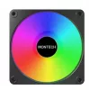 Montech GF120R V2 ARGB Arvutikorpuse ventilaatorimoodul 12 cm Must 1 tk