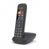 Gigaset C575 Analoog-/DECT-telefon kõne tuvastusega Must