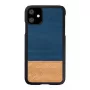 man and wood iPhone 11 nutitelefoni ümbris — denim must kaitsekate