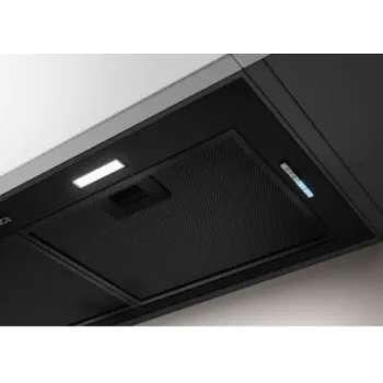 Sisseehitatud õhupuhasti Elica FOLD-BLK-60, roostevabast terasest/söefilter, 514×251×283 mm, 580 m³/h