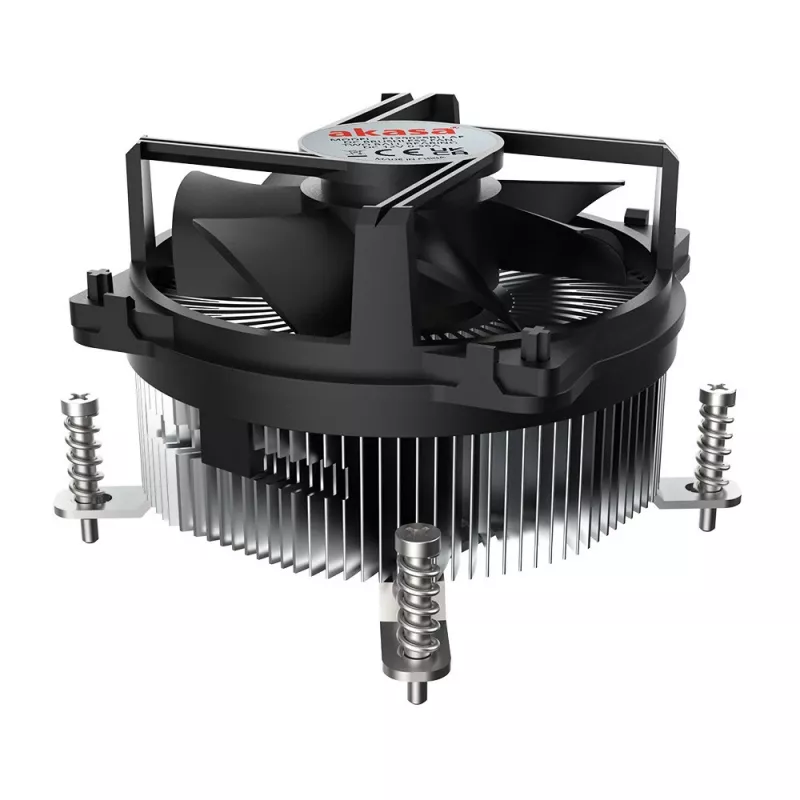 Akasa Intel LGA1700 protsessori hübriidjahuti 9 cm Alumiinium, Must 1 tk