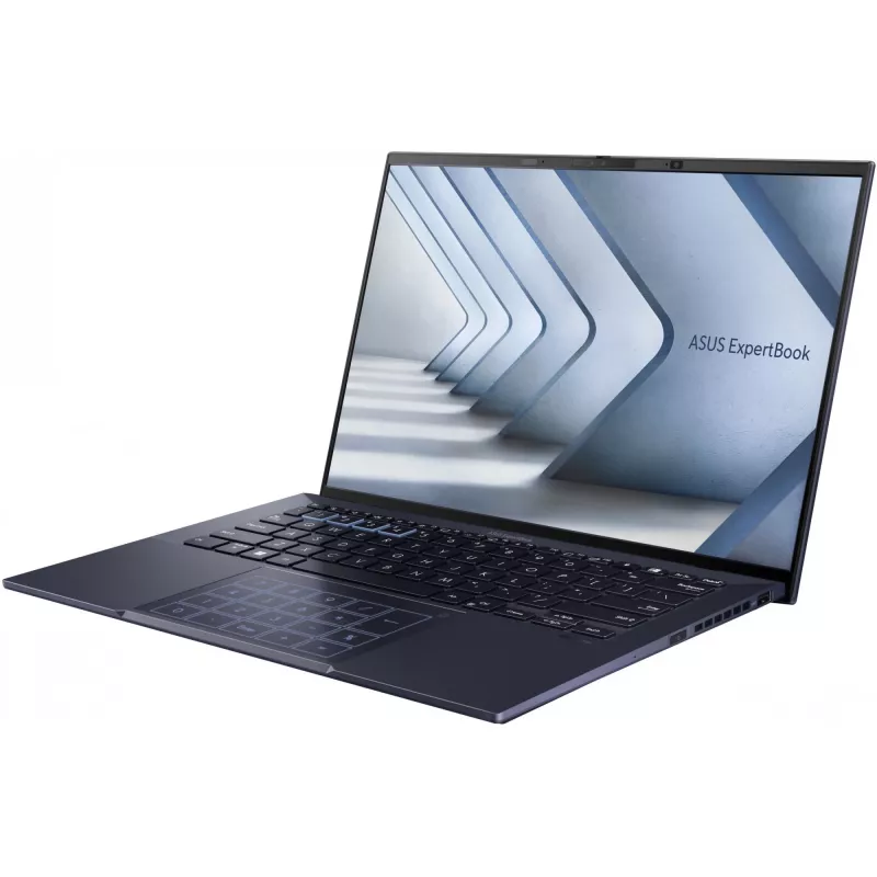 ASUS ExpertBook B9 OLED B9403CVAR-PP1735X Intel Core 7 150U Sülearvuti 35,6 cm (14 tolli) WQXGA+ 16 GB LPDDR5x-SDRAM 512 GB SSD Wi-Fi 6E (802.11ax) Windows 11 Pro Saksa Must