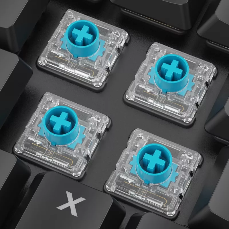 Sharkoon PureWriter W65 klaviatuur mänguritele RF-juhtmevaba QWERTZ saksa must