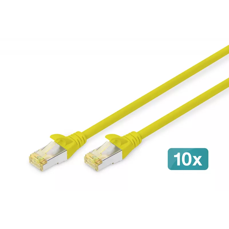 Digitus DK-1644-A-020-Y-10 Etherneti paigalduskaabel kollane