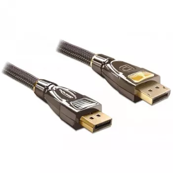 DisplayPort kaabel DeLOCK 82770 1 m Must Pruun