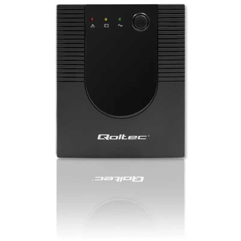 Katkematu toiteallikas UPS Qoltec 53775 1,2 kVA 720 W 4 AC-pistikupesa