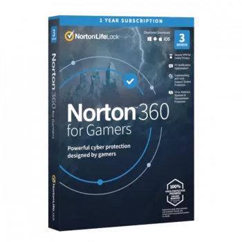 Norton 360 For Gamers | 3 seadet | 1 aasta | 50 GB pilvesalvestus | EL | MITTE TELLIMUS |