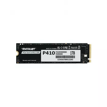 Solid State Drive PATRIOT P410 1 TB M.2 NVMe, 5 Gbit/s, 1000 GB