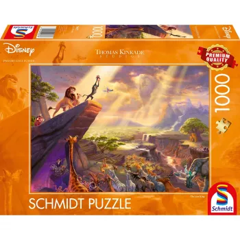 Thomas Kinkade Studios: Disney Dreams Collection - The Lion King, pusle 1000 tükki