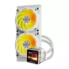 CPU-vesijahutus Darkflash DE240 (valge) — 240 mm radiaator, suletud AIO
