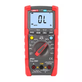Digitaalne multimeeter Unit UT191T True RMS, kuni 1000V ja 10A