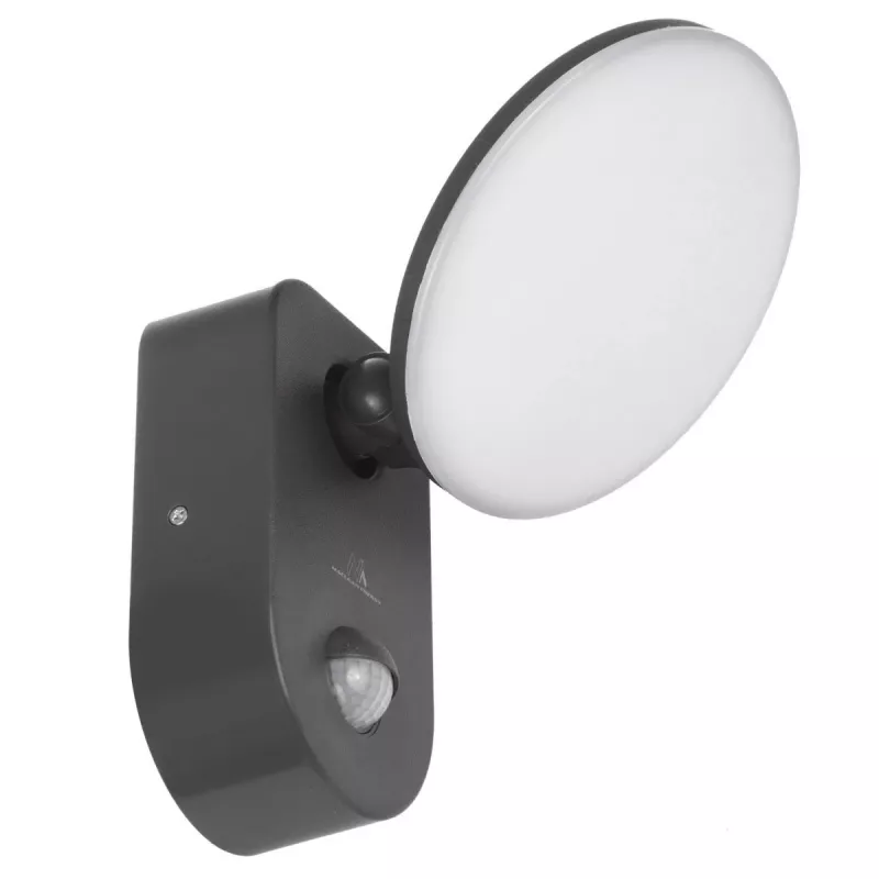 Seinavalgusti MACLEAN MCE367 LED koos PIR-anduriga, välistingimustes kasutatav LED-seinavalgusti liikumisanduriga