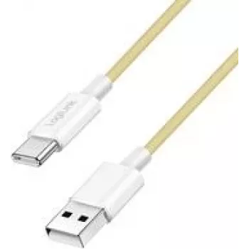LogiLink USB 2.0 USB-C kaabel C/M - A/M 60W kollane 1.5 m