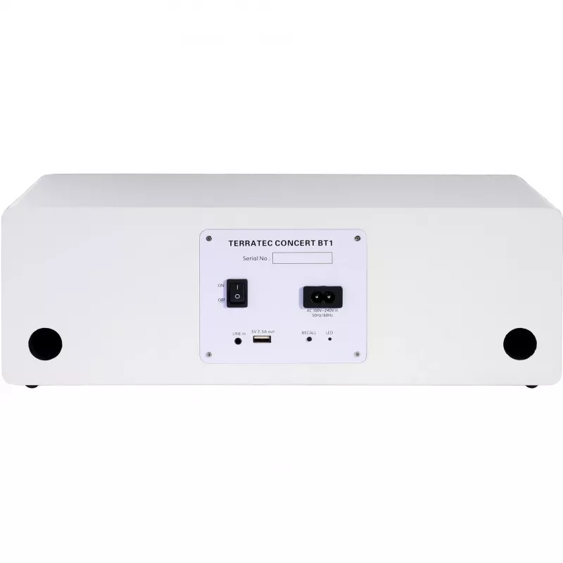 Terratec Concert BT 1 - 2.0 - Sisseehitatud - 2-suunaline - Juhtmevaba - Bluetooth - Bluetooth (130660)