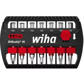 Bitikomplekt Wiha BitBuddy TY 49 mm