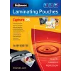 Fellowes Glossy 125 Micron Card Laminating Pouch - 75x105mm