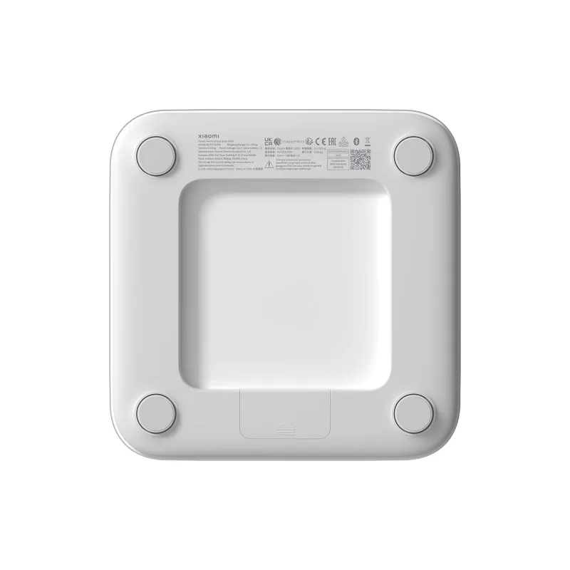 Elektrooniline isikukaal Xiaomi Smart Scale S200 — max 150 kg, täpsus 50 g, 280×280×24,5 mm, valge