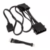 RGB LED riba BitFenix Alchemy 2.0 120 mm, Roheline, 6 LED-i