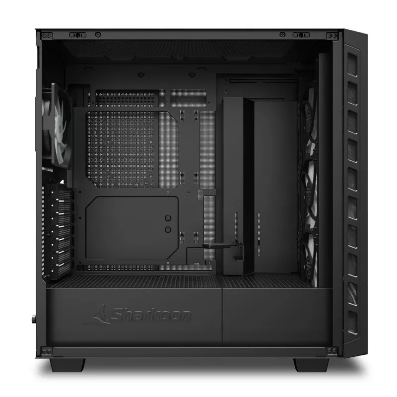 Sharkoon REBEL C80M RGB Midi Tower Must