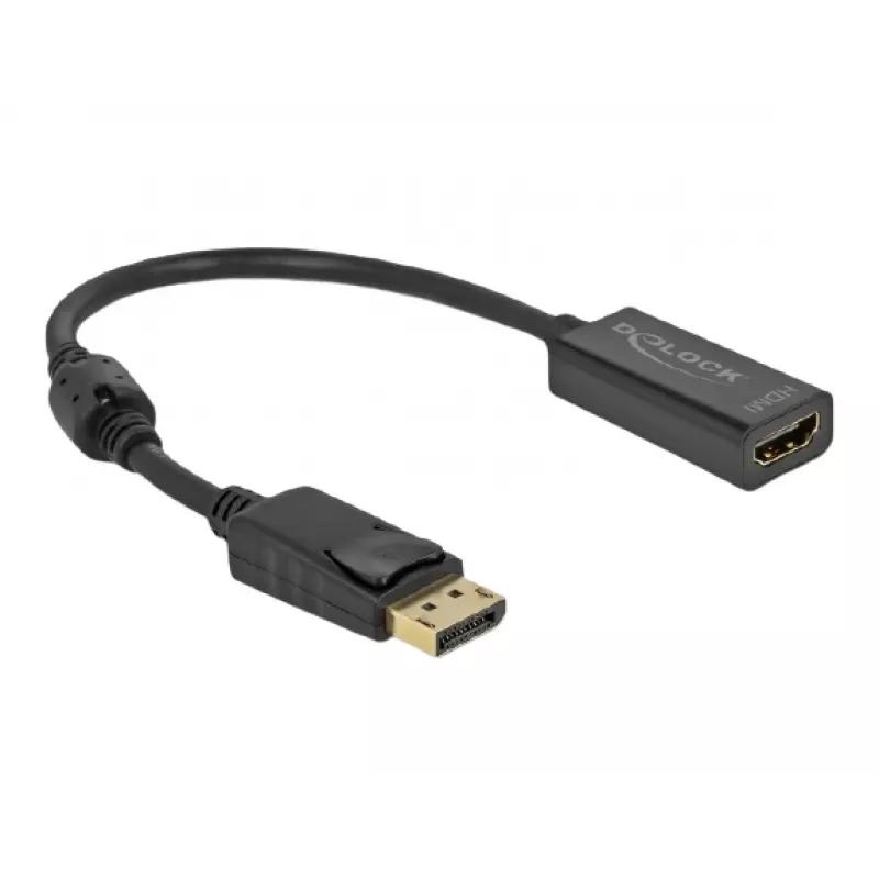 Adapter DisplayPort 1.2 isane HDMI emasele 4K DeLOCK 63559