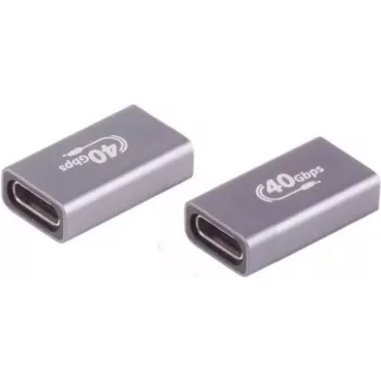 USB-C-pistik ShiverPeaks 13-60003 40 Gbps metallkorpus, ühepoolne andme-/laadimispistik