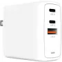 Laadija Creative Labs 67W GaN 1x USB-A 2x USB-C PD — 67W koguväljund, GaN tehnoloogia
