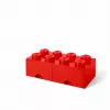 Room Copenhagen LEGO Brick Drawer 8 punane (40061730)