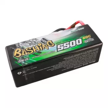 Gens ace G-Tech 5500mAh 4S1P 14.8V 60C HardCase RC auto Lipo aku
