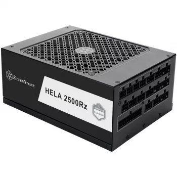 HELA 2500R, PC-toiteplokk must, 4x 12-kontaktiline suure võimsusega GPU, 7x PCIe, kaablihaldus, 2500 vatti
