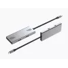 USB-jaotur Gembird 4-pordiline USB 3.2 Gen 2 USB-C jaotur 4x Type-A ja USB-C portidega