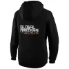 Global Mastersi kapuutsiga pusa GM Logo - must (L)