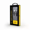 USB-C USB 2.0 kaabel 1 m must/valge / CC-USB2B-AMCM-1M-BW GEMBIRD