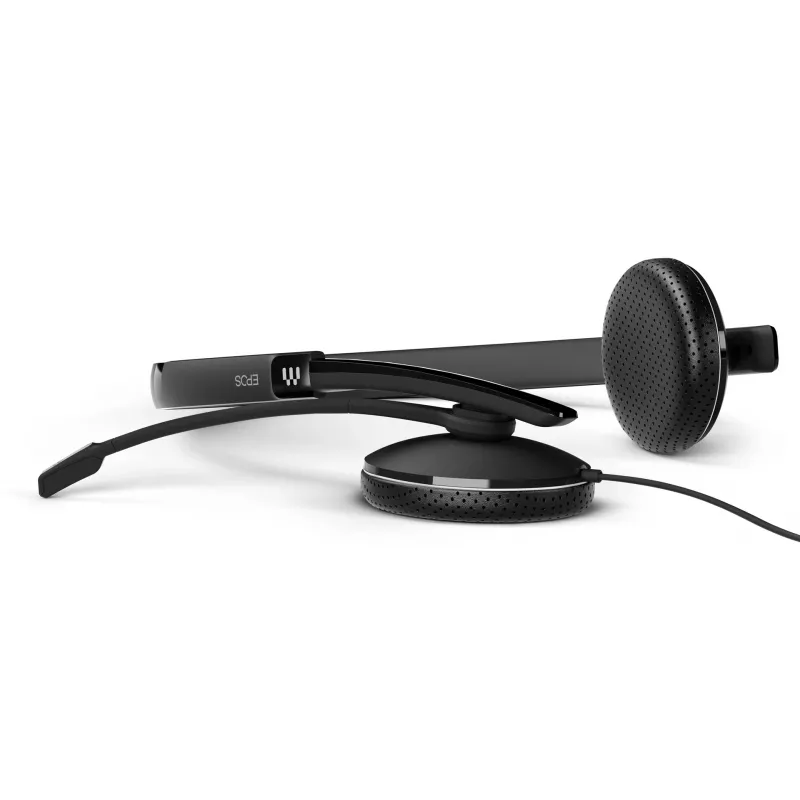 EPOS ADAPT 165 USB-C II peakomplekt, juhtmega, peavõruga, kontori/kõnekeskuse jaoks, USB Type-C, must